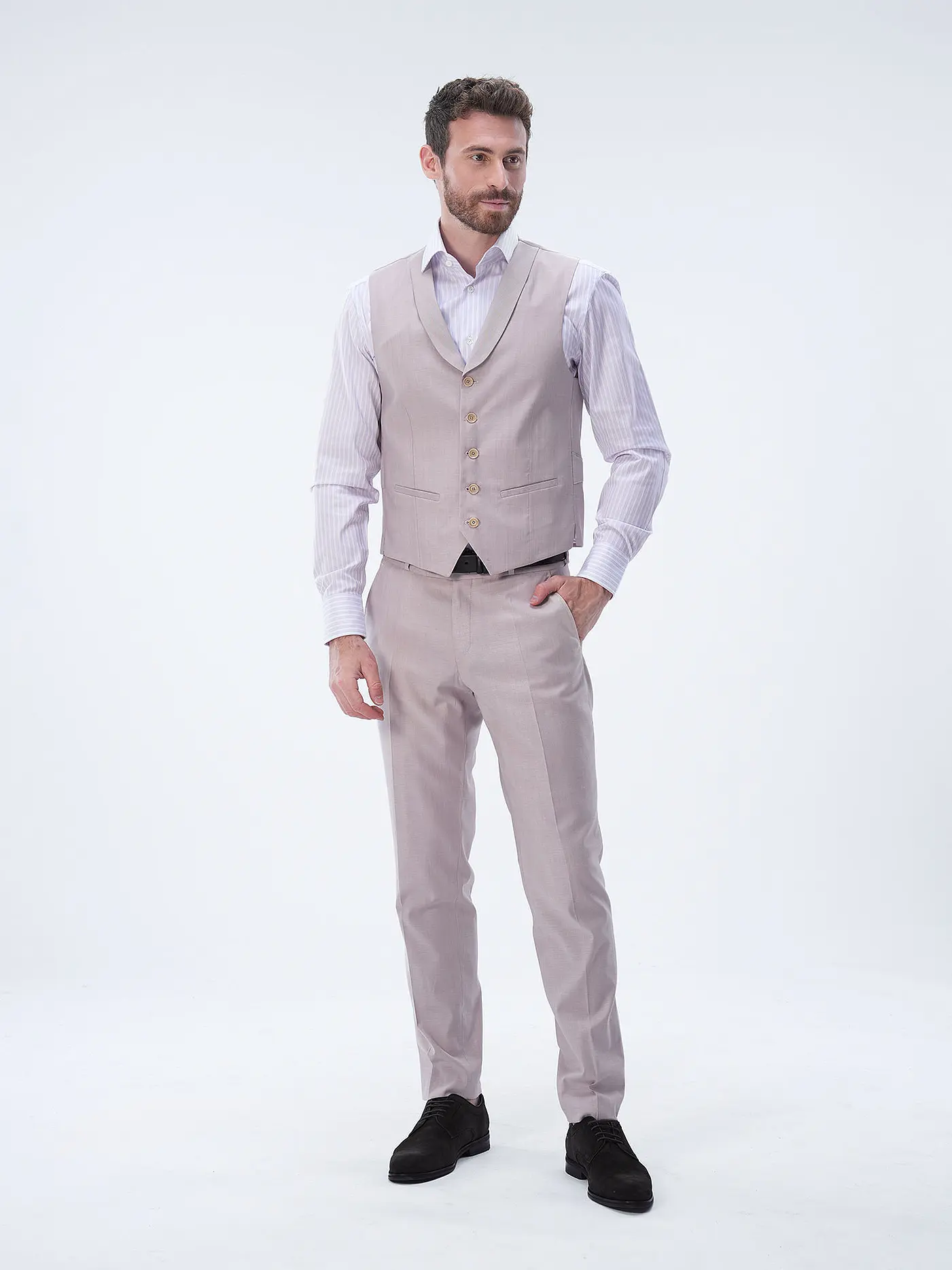 CG - CLUB OF GENTS | Anzugweste PADDY | rosa